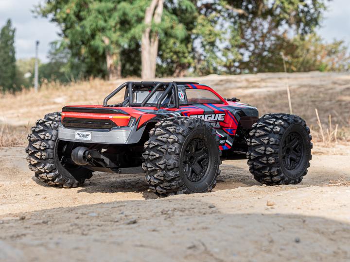 Actual product image Hobbytech Monster Truck Rogue Terra Brushless Red, RTR, 1:10 (RTR Ready-to-Run)