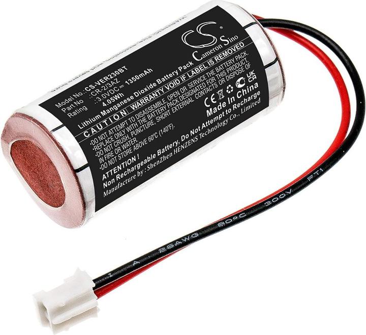 Image du produit CS Cameron Sino Batterie pour Verisure Roykvarsler etc. (1 pcs, Spécifique à l'appareil)