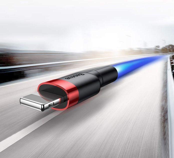 Actual product image Baseus Cafule Series for Apple (0.50 m, USB 2.0)