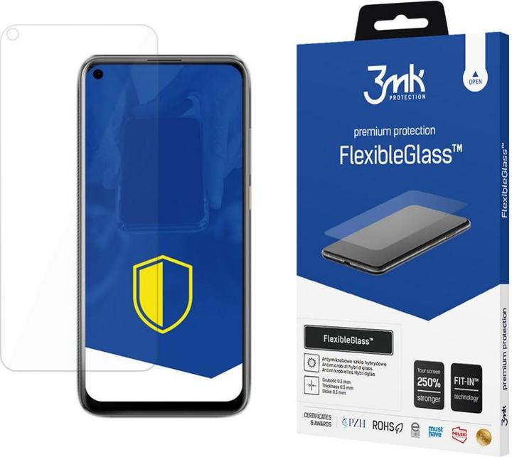 Productafbeelding 3MK HTC Desire 20 Pro met flexibel glas Szkło Hybrydowe (1 Stuk, HTC Desire 20 Pro)