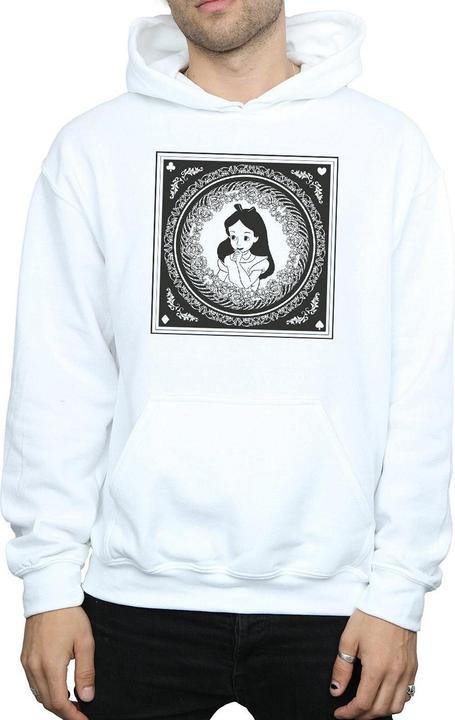 Actual product image Disney Mens Alice In Wonderland Box Hoodie (XL)