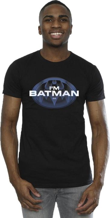Actual product image Mens The Flash I'm Batman T-Shirt (3XL)