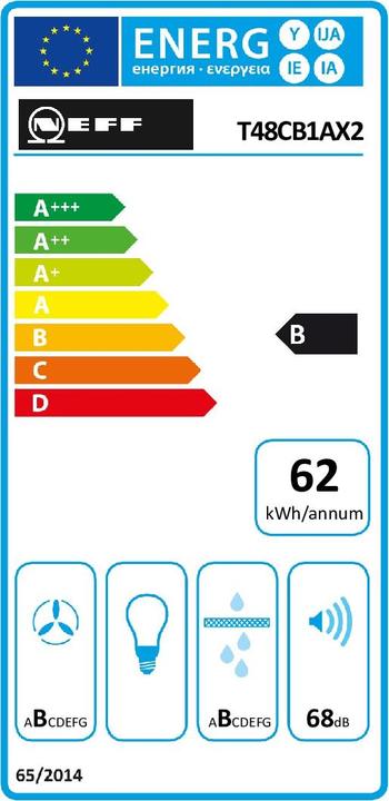 Energy Label Neff T48CB1AX2