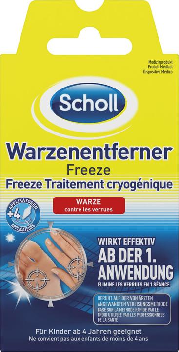 Actual product image Scholl Wart remover Freeze (Foot cream & foot gel, 80 ml)