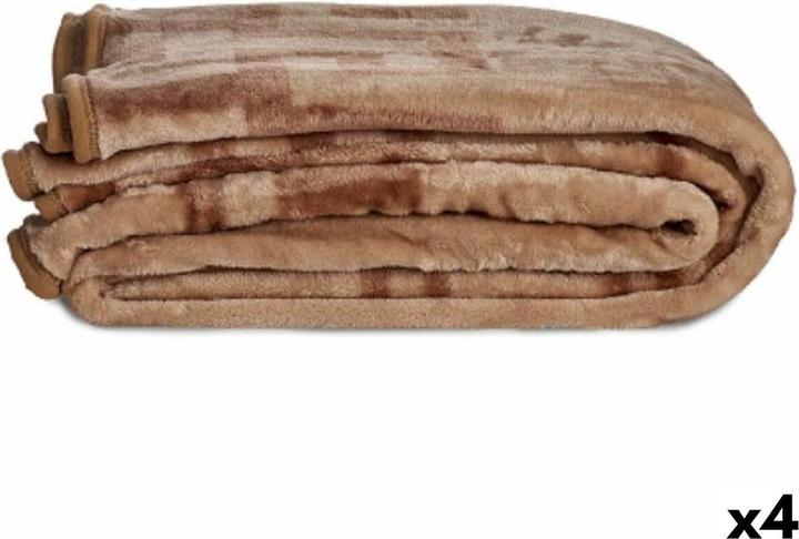 Actual product image Gift Blanket Beige 220 x 240 x 0.5 cm (4 pieces)