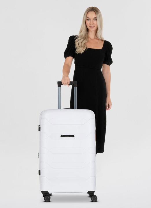 Immagine prodotto Polestream Strz by Asteroid 4 Rollen Trolley L 74 cm mit Dehnfalte (92 l, XL (da 115l))