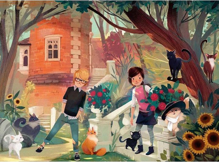 Actual product image Ravensburger Children's puzzle 13330 - The cat whisperers Nova and Henry - 300 pieces XXL (300 pieces)