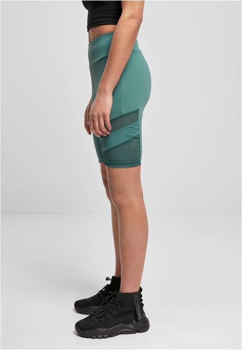 Immagine prodotto Urban Classics Pantaloncini da ciclismo Tech Mesh a vita alta da donna (XXL)