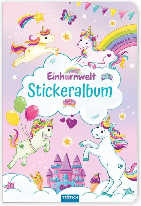Immagine prodotto Il mio album di figurine Libro di figurine del mondo degli unicorni (Tedesco, Trötsch Verlag GmbH & Co KG, 2023)
