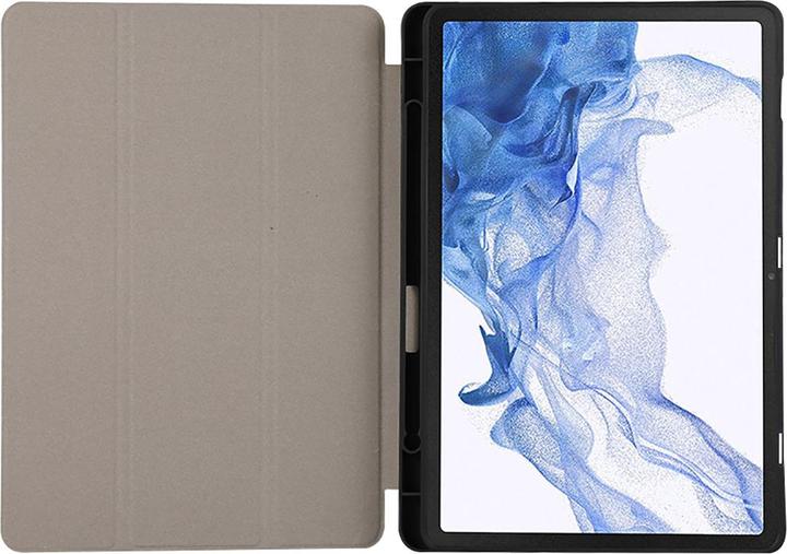 Actual product image Samsung Galaxy Tab S9 /Tab S9FE Book Cover Noir (Galaxy Tab S9 Plus)