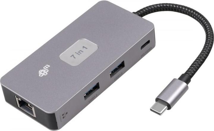 Produktbild Lenovo Adapter HUB USB C (7 in 1) HDMI USB SD/TF RJ45 (2500 Mbps) PD (USB-C, 7 Ports)