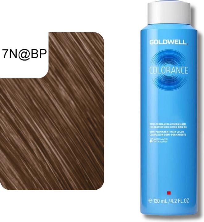 Image du produit Goldwell Colorance Depot Demi Coloration permanente des cheveux (7N@BP - blonde moyenne nacrée beige élastique)