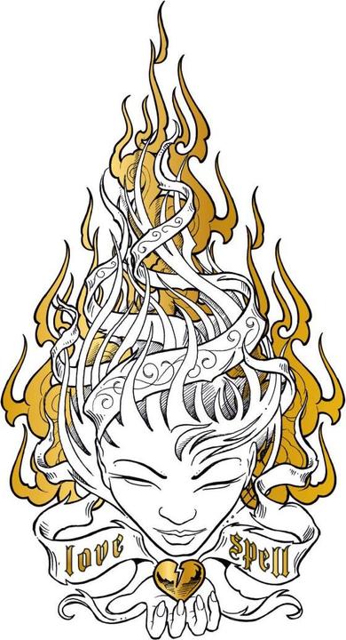 Image du produit LA Ink Sort d'amour (34 x 60 cm)