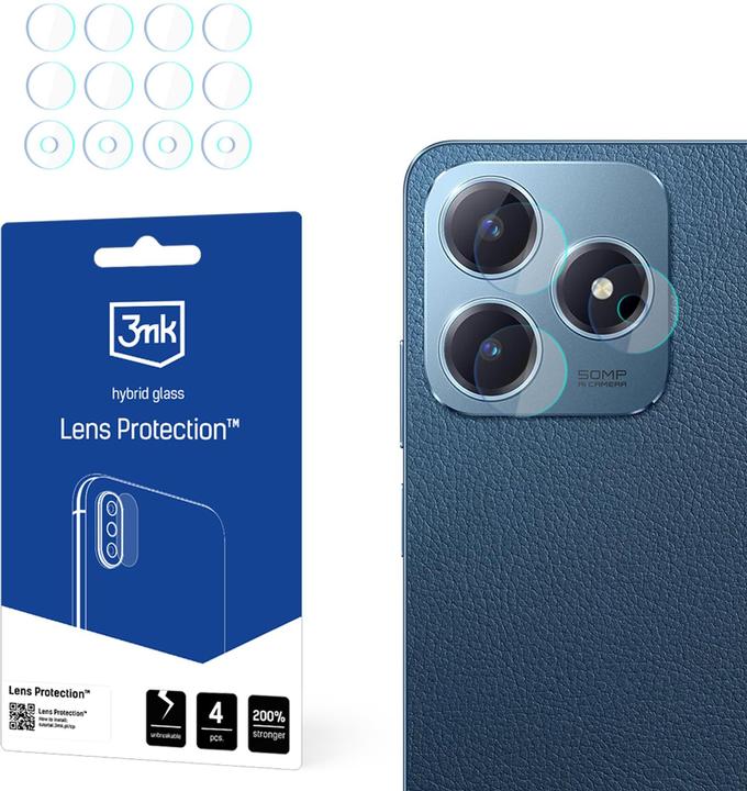 Actual product image 3MK Lens Protect Realme C63 Ochrona na obiektyw aparatu 4szt (4 Piece, Realme C63)