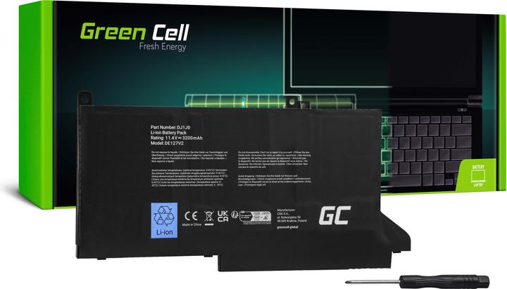 GreenCell Laptop Battery DJ1J0 for Dell Latitude 7280 7290 (4 Cells, 2700 mAh)