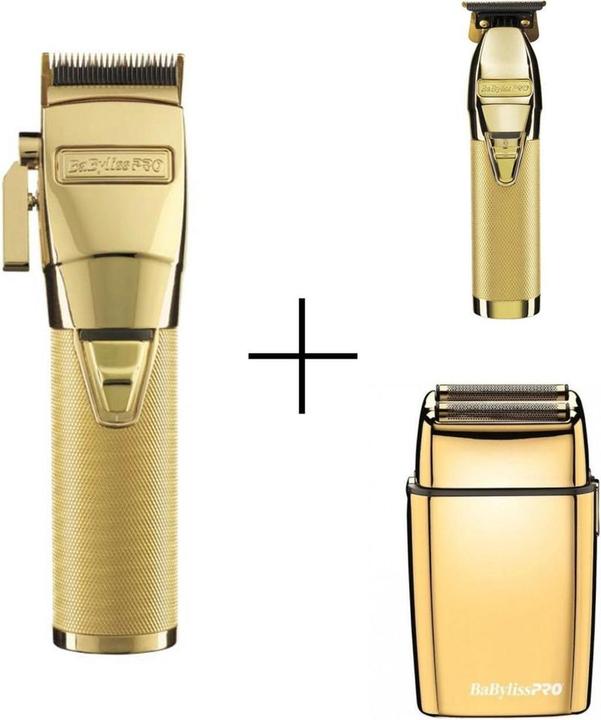 Immagine prodotto BaByliss Skeleton Gold + Goldfx + Razor Gold