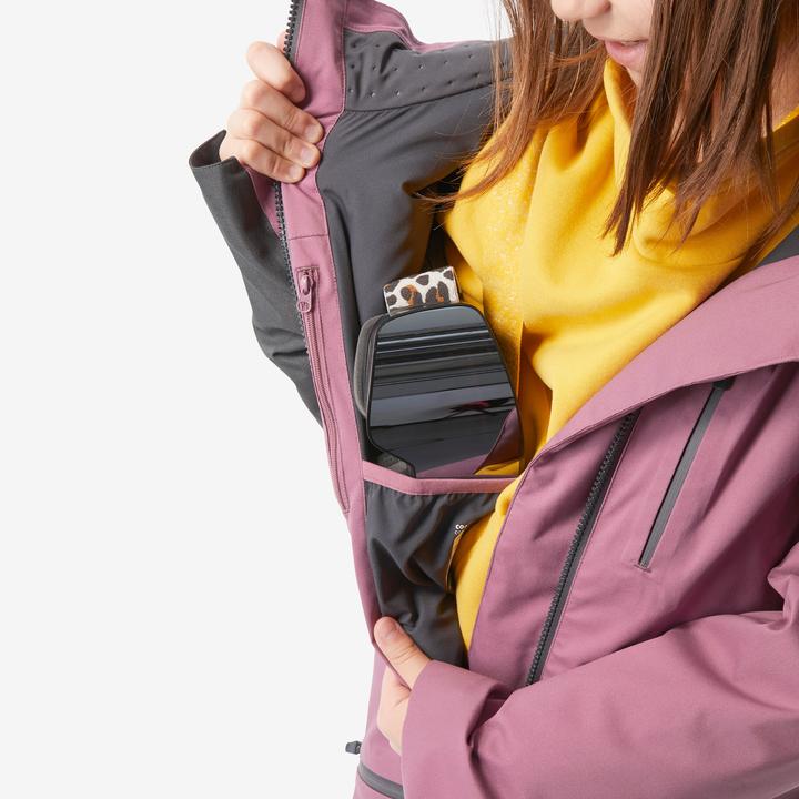 Immagine prodotto Wedze Tuta da sci per bambini calda e impermeabile - 900 rosa (146)