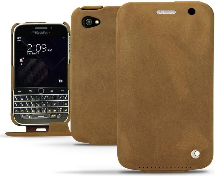 Productafbeelding Noreve Lederen omslag verticaal (Blackberry Klassieker)
