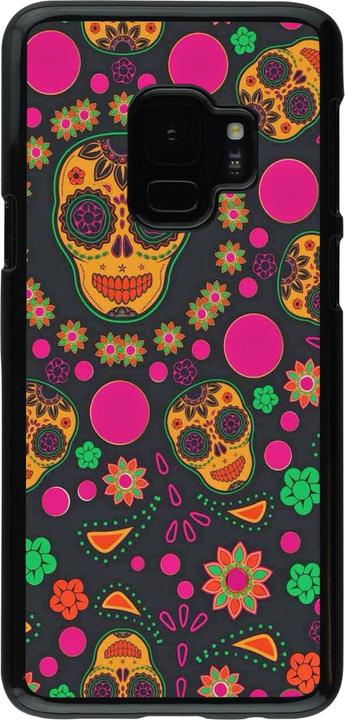 Actual product image PhoneLook Coque Halloween 22 colourful mexican skulls (Samsung Galaxy S9)