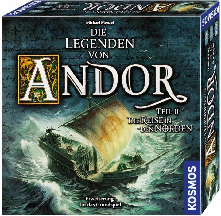 Actual product image Kosmos The Legends of Andor: The journey to the north - expansion (German)