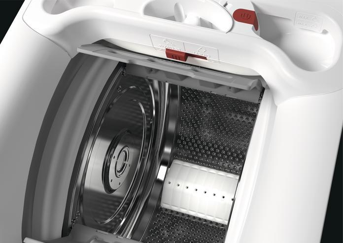 Produktbild AEG L6TBG723 Toplader-Waschmaschine 7 kg 1151 U/min E Weiss (7 kg, Unten)