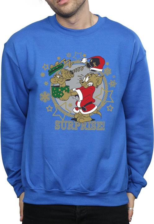 Immagine prodotto Tom & Jerry Christmas Surprise Felpa Uomo (L)