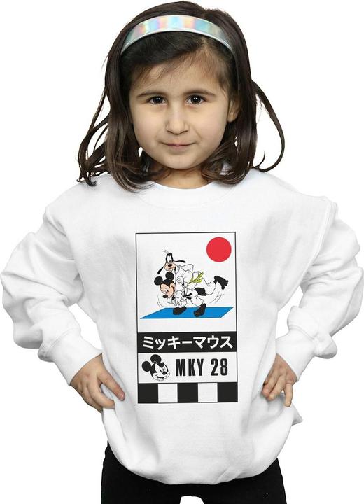 Produktbild Disney Mickey And Goofy Karate Sweatshirt Mädchen (128)