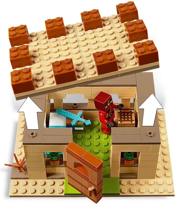Produktbild LEGO Der Illager-Überfall (21160, LEGO Minecraft)