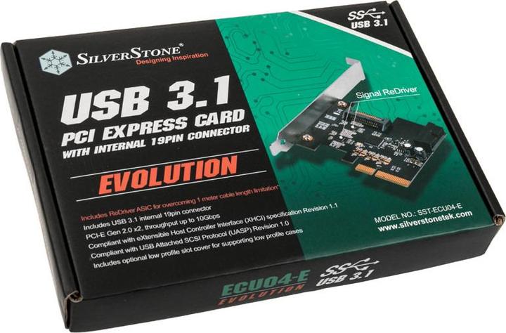 Actual product image Silverstone SST-ECU04-E ReDriver ASIC