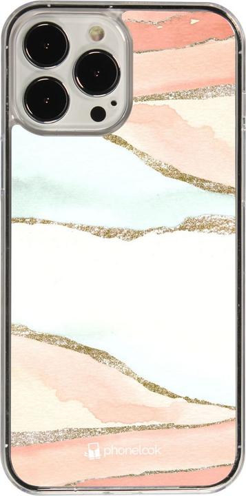 Actual product image PhoneLook Sleeve transparent Shimmering Orange (Apple iPhone 13 Pro Max)