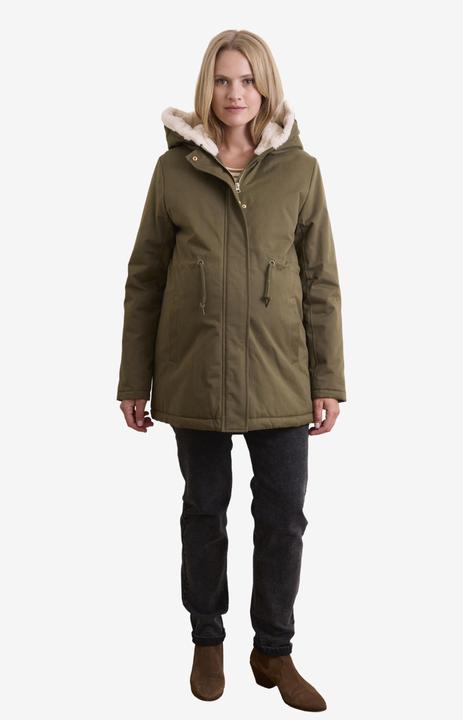 Image du produit Vertbaudet Veste d'hiver de maternité avec doublure en fourrure tissée (46)