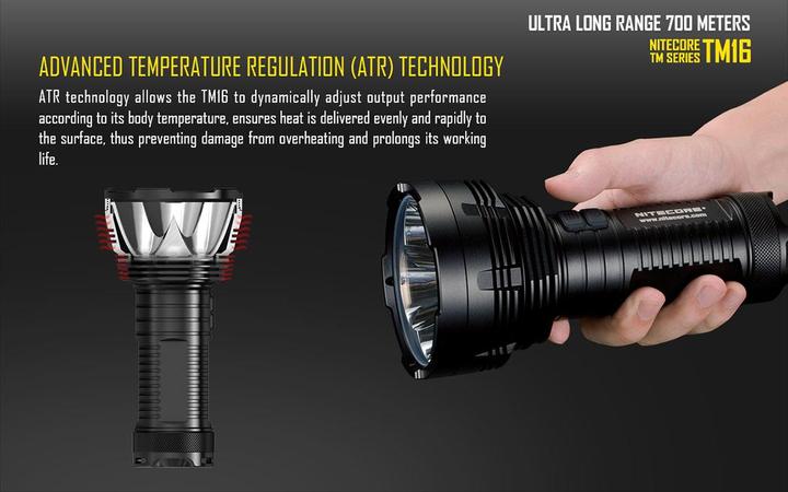 Actual product image Nitecore Tm16 (18.20 cm, 4000 lm)