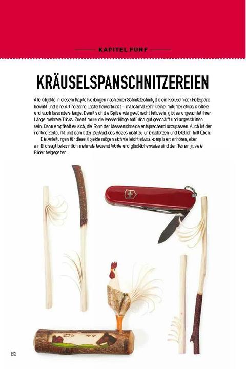 Image du produit Schnitzen mit dem Schweizer Offiziersmesser (Allemand, Chris Lubkemann, 2016)