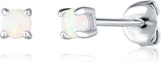 Produktbild JVD Tiny Silver Earrings With Synthetic Opals