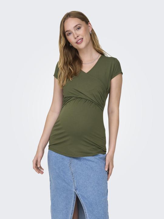 Actual product image Only Maternity Mum wrap effect top