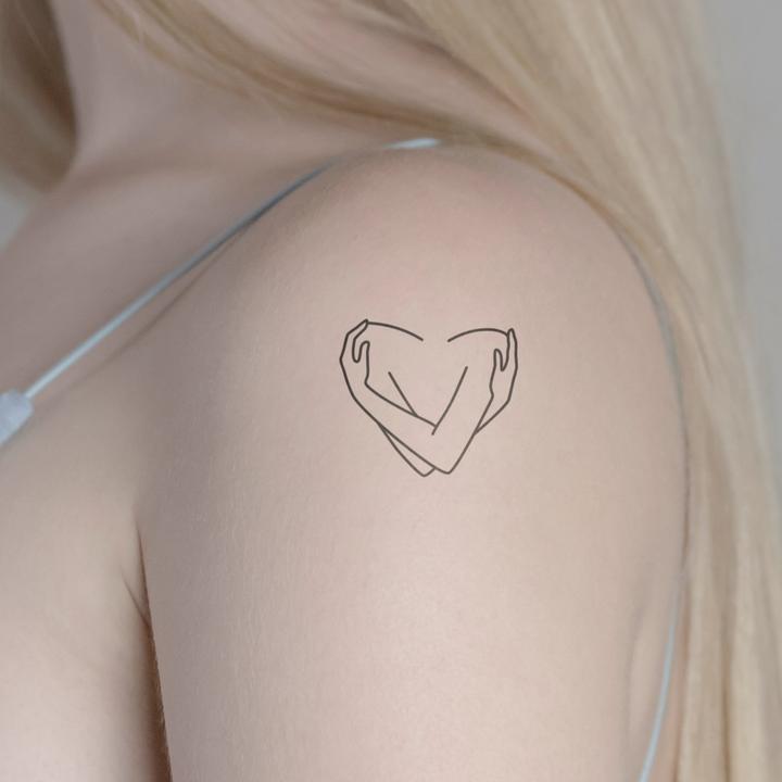 Produktbild minink Temporäres Tattoo – Selbstliebe 2