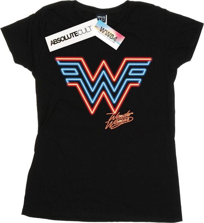 Image du produit - T-shirt WONDER WOMAN NEON EMBLEM - Femme (XL)