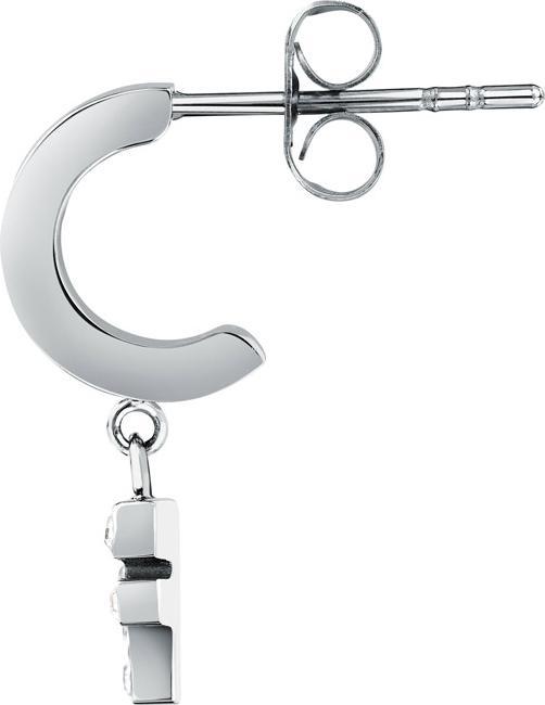 Produktbild La Petite Story - Single steel earring "F" LPS02AQM72 (Edelstahl)