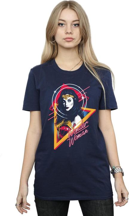 Image du produit - T-shirt WONDER WOMAN DIANA 80S TRIANGLE - Femme (XL)