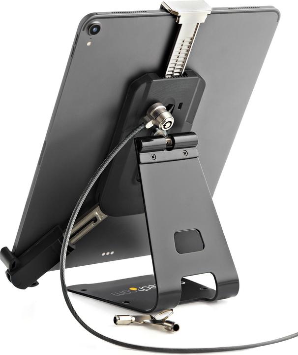 Image du produit StarTech Support de tablette sécurisé avec verrouillage de câble K-Slot - Support d'iPad pour tablettes 7,9