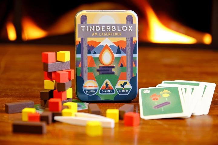 Actual product image Tinderblox - around the campfire - Game of skill (EN) (German)