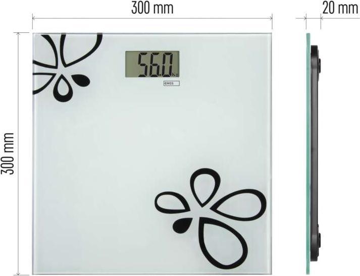 Image du produit Emos Pèse-personne numérique EV105 (180 kg)