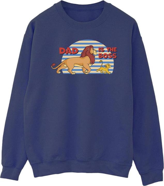 Actual product image Disney Mens The Lion King Dad Boss Sweatshirt (L)