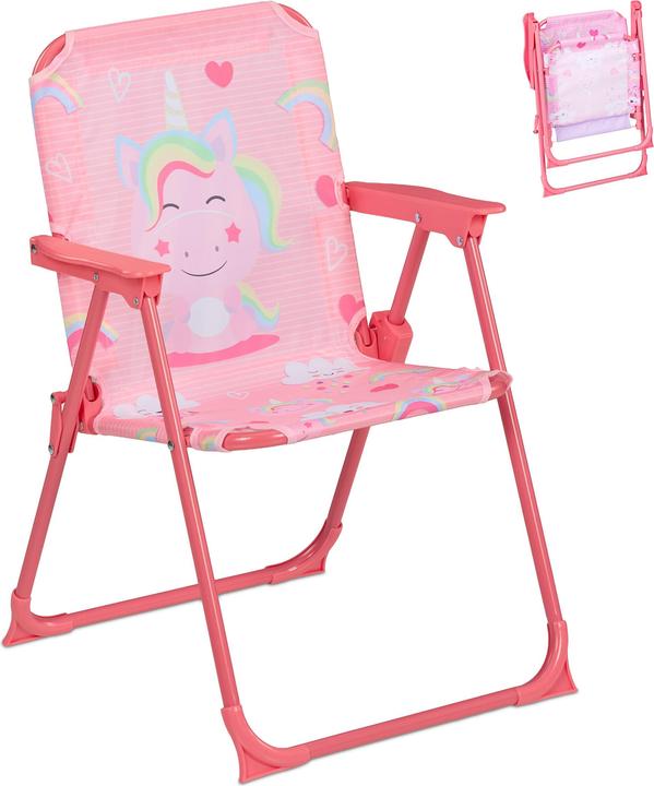 Produktbild Relaxdays Kinder Klappstuhl mit Motiv (Kinderstuhl)