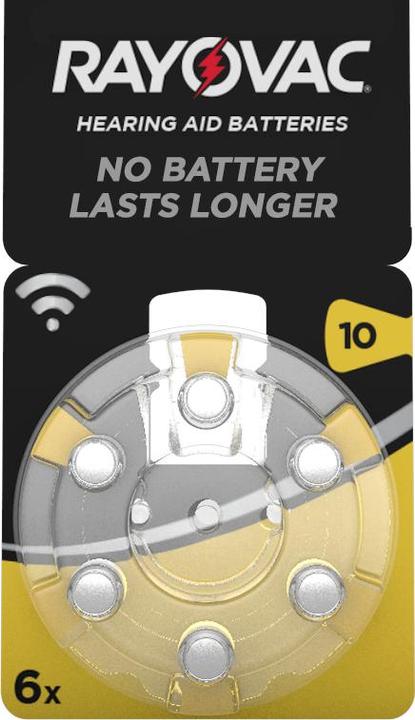 Actual product image Rayovac acoustic special (6 pcs., A312, 180 mAh)