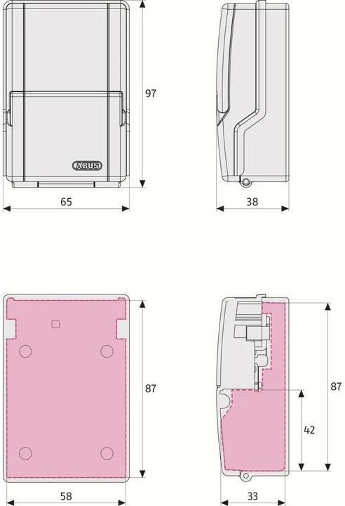 Produktbild Abus KeyGarage 727 Mini Wandmontage