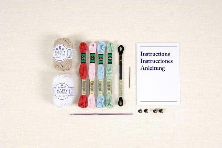 Immagine prodotto DMC Set per uncinetto Cable Amigurumi Very Cherry Cupcakes, motivo