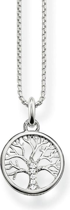 Thomas Sabo Tree of life necklace (Silver, 38 - 42 cm)