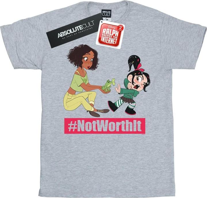 Image du produit Disney - T-shirt WRECK IT RALPH TIANA AND VANELLOPE - Femme (L)