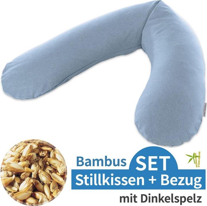 154 Melange blau-grau (Bamboo)